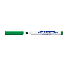 Marcador edding para quadro branco 661 cor verde ponta redonda 1-2 mm recarregavel