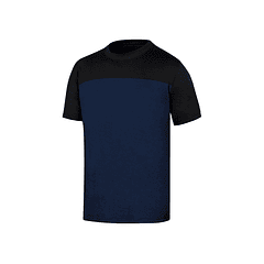 T-shirt de algodao deltaplus cor azul formato l