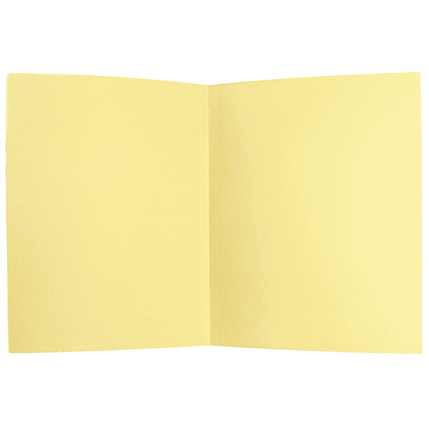 Classificador liderpapel din a4 amarelo pastel 180gr 3