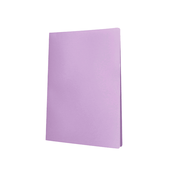 Capa catalogo liderpapel 20 bolsas polipropileno din a4 lavanda opaco 3