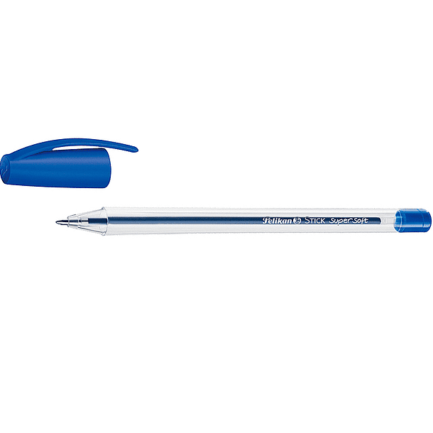 Esferografica pelikan stick super soft azul 2