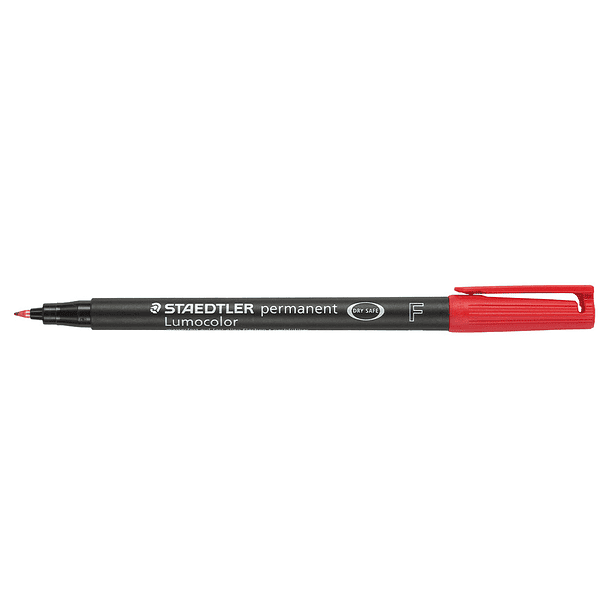 Marcador staedtler lumocolor retroprojecao 318-2 ponta 0,6mm vermelho 4