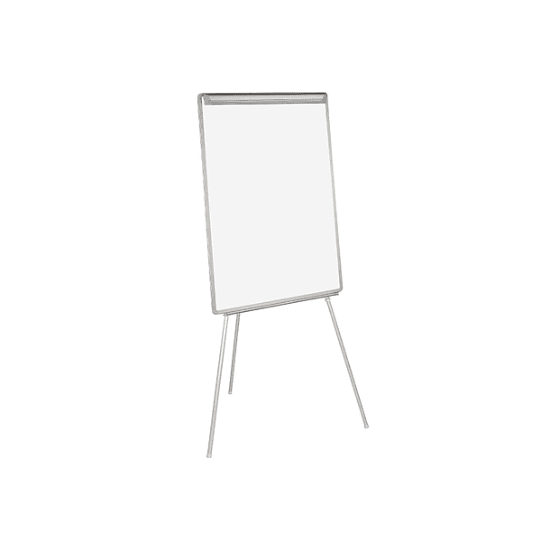 Quadro branco q-connect com tripe 75x105para convencoes 3