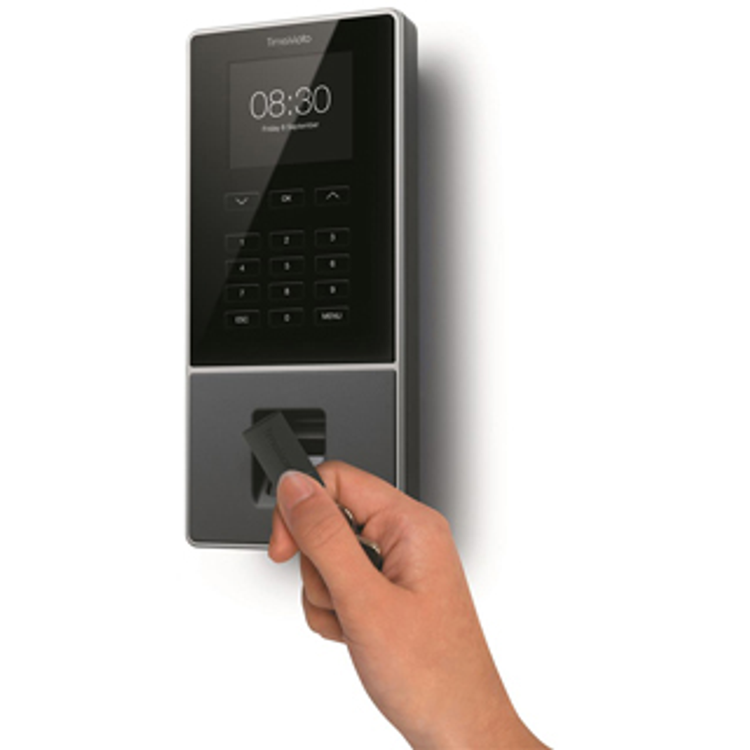 Controlador de presenca safescan tm-626 com codigo pin cartao rfid ou impressao digital ate 200 usuarios conexao interne 2