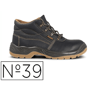 Botas de seguranca paredes s3 pretas formato 39