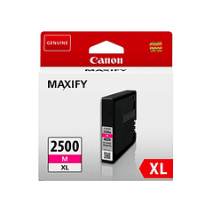 Tinteiro canon pgi 2500 xl maxify ib4050 / mb5050 / mb5150 / mb5155 / mb5350 / mb5450 magenta 1295 paginas