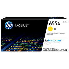 Toner hp 655a laserjet m652 / m653 / mfp m681 / mfp m682 amarillo 10500 paginas