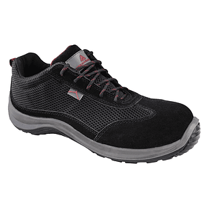 Sapatos de seguranca deltaplus de pele preto formato 41