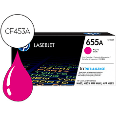 Toner hp 655a laserjet m652 / m653 / mfp m681 / mfp m682 magenta 10500 paginas