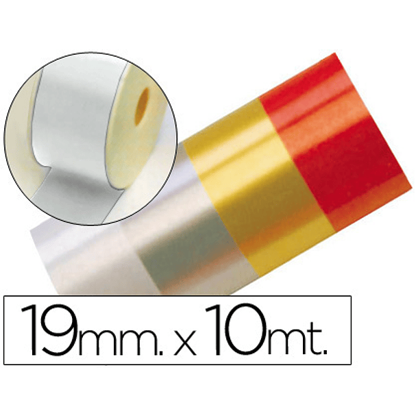 Fita fantasia branca 10mtx19mm 2