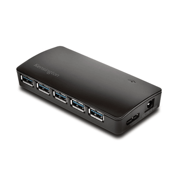 Hub usb 3.0 kensington com carregador 7 portas preto 1