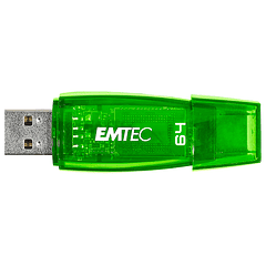 Pen drive usb emtec flash c410 64 gb 2.0 verde