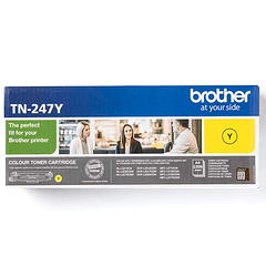 Toner brother tn247y dcp-l3510cdw / hl-l3270cdw / mfc-l3710cw amarelo 2300 paginas