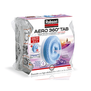 Desumidificador rubson aero 360 aromaterapia lavanda recarga pastilha