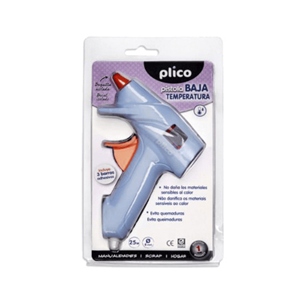 Pistola de cola plico 25w baix a temperatura 1