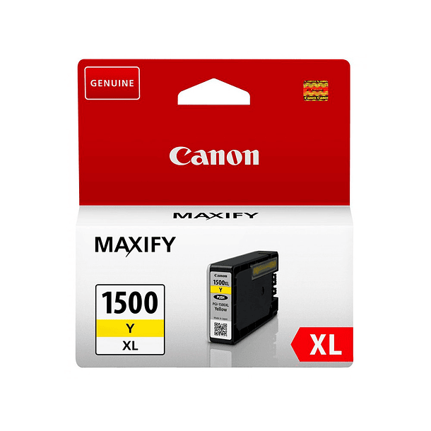 Tinteiro canon pgi-1500xl mb2050 / mb2150 / mb2155 / mb2350 / mb2750 / mb2755 amarelo 3