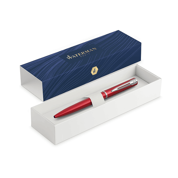 Esferografica waterman allure lacada vermelho em estojo de oferta 2