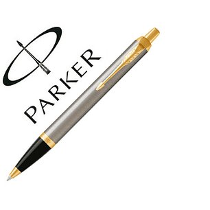 Esferografica parker im core metal escovado gt