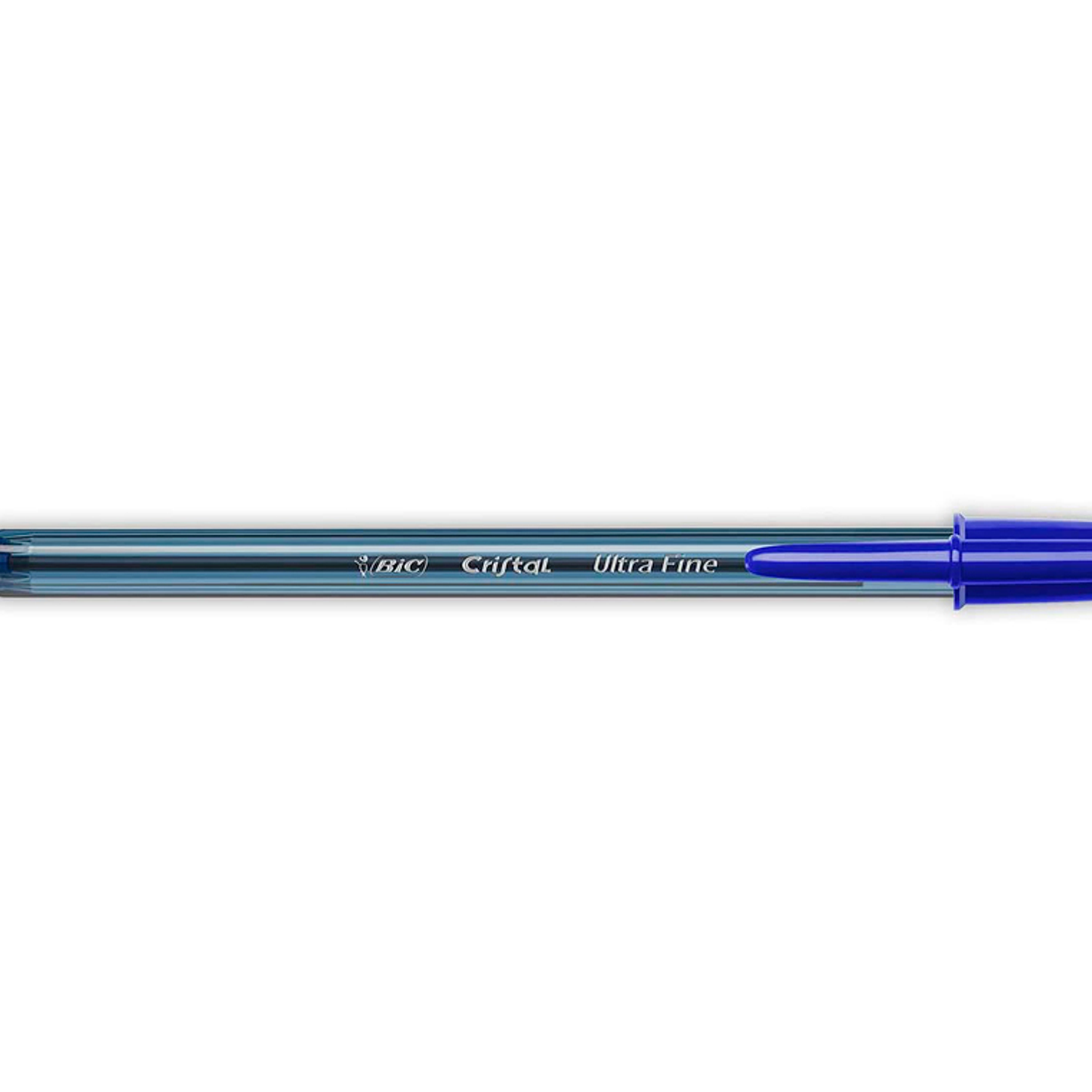 Esferografica bic cristal ultrafine ponta forma agulha 0,7 mm azul 2