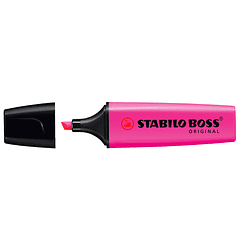 Marcador stabilo boss fluorescente 70 magenta