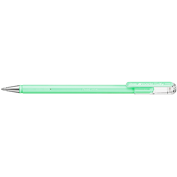 Roller pentel k108 verde pastel 0,8 mm 2