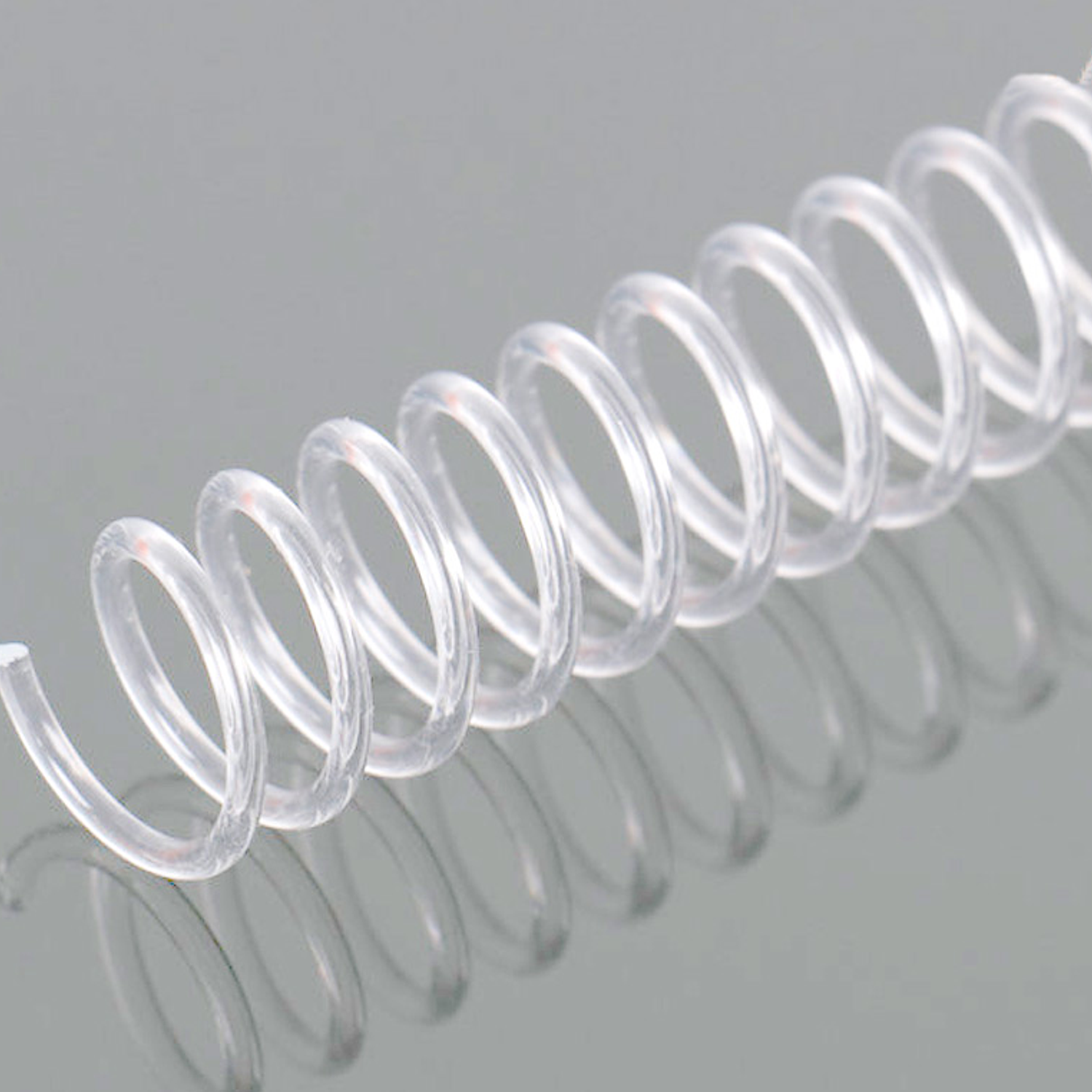 Espiral q-connect de plastico transparente 32 5:1 16mm 2mm caixa de 100 unidades 2