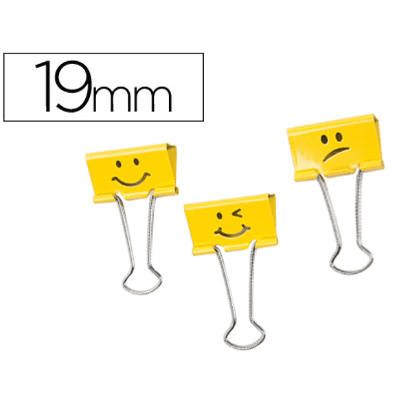 Mola metalica rapesco reversivel 19 mm emojis amarelo 1