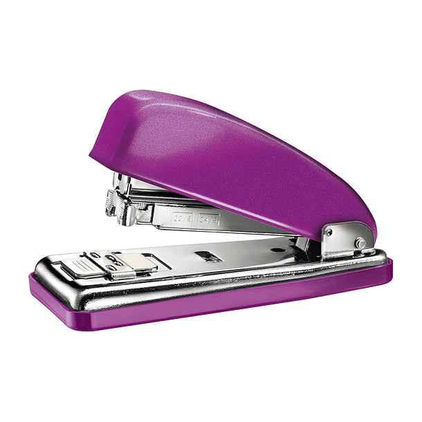 Agrafador petrus 226 classic wow violeta metalizado capacidade 30 folhas em blister 2