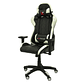 Cadeira pyc gaming chair giratoria simi pele regulavel em altura preta 1200+80x670x670 mm - Thumbnail 2