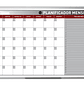 Planning magnetico bi-office mensal lacado moldura em aluminio 90x60 cm - thumbnail 2