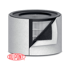 Filtro hepa leitz dupont para purificador de ar trusens z-2000