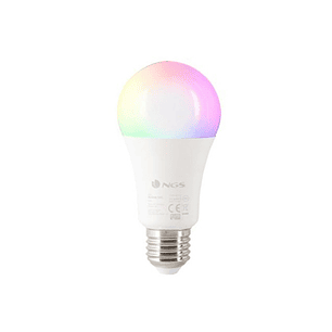 Lampada ngs smart wifi led bulb gleam 727c halogena cores 7w 700 lumens e27 regulavel em intesidade