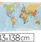 Mapa parede faibo plastificado enrolado 83x138 cm - Thumbnail 1