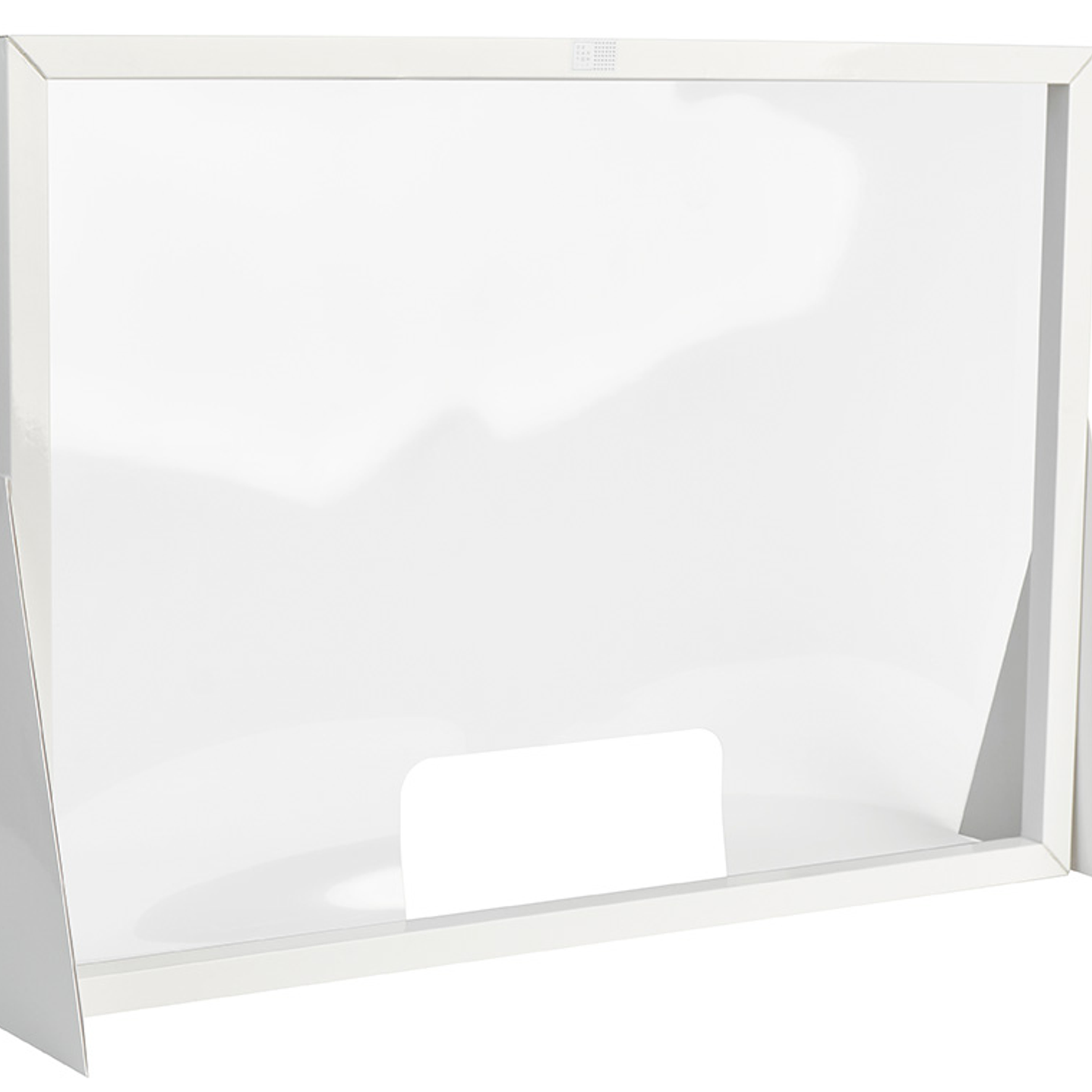 Visor de protecao q-connect cartao formato horizontal 100x70 cm 2