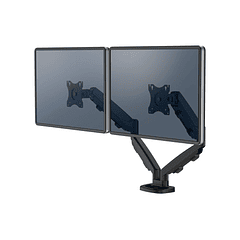 Braço para monitor fellowes serie eppa ajustavel altura 2 visores normativa vesa ate 10 kg preto