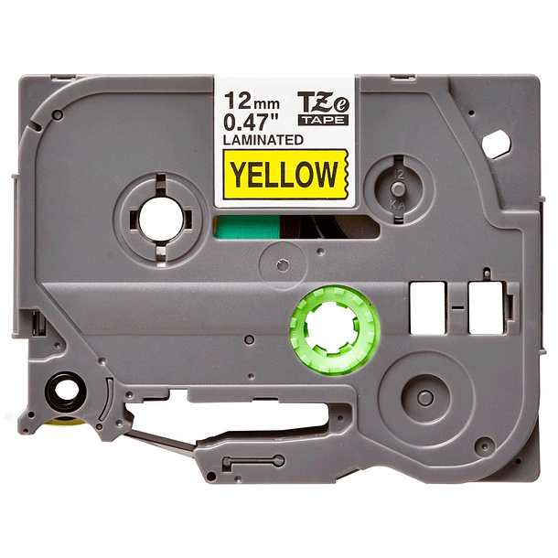 Fita q-connect tze-641 amarelo-preta 18mm comprimento 8 mt 2