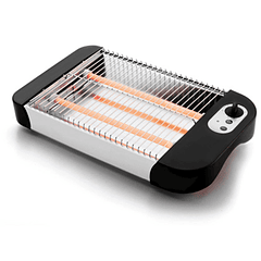 Torradeira lacor plana potencia 600w com bandeja 36x21x6,5 cm