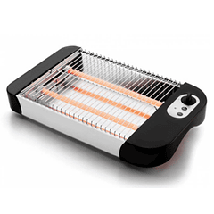 Torradeira lacor plana potencia 600w com bandeja 36x21x6,5 cm