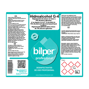 Gel hidroalcóolico higienizante de maos com alcool de origem natural garrafa de 5 litros