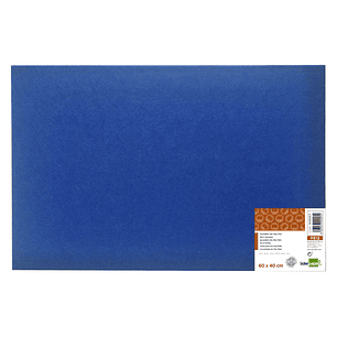 Quadro de feltro liderpapel mural cor azul 40x60 cm