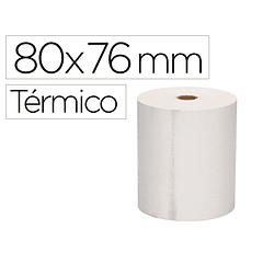 Rolo de calculadora exacompta termico 80 mm x 80 mm 55 g/m2