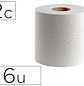 Papel seca mãos dahi 2 capas celulose rugosa pre cortado 195 mm x 145 mt pack de 6 rolos - Thumbnail 1