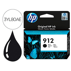 Tinteiro hp 912 officejet 8010 / 8020 / 8035 preto 300 pag