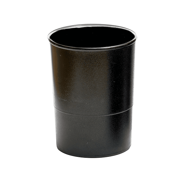 Porta lapis q-connect plastico preto opaco 2