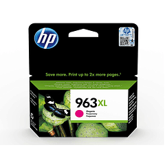 Tinteiro hp 963 xl officejet pro 9010 / 9020 / 9022 / 9023 / 9025 magenta 1600 paginas