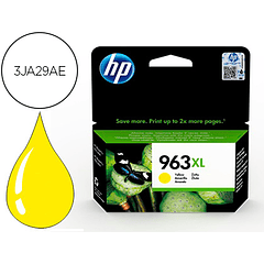 Tinteiro hp 963 xl officejet pro 9010 / 9020 / 9022 / 9023 / 9025 amarelo 1600 paginas