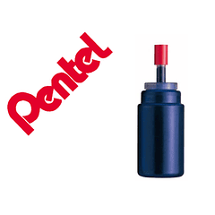 Cartucho pentel de recarga para marcador easyflo cor azul