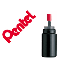 Cartucho pentel de recarga para marcador easyflo cor preto