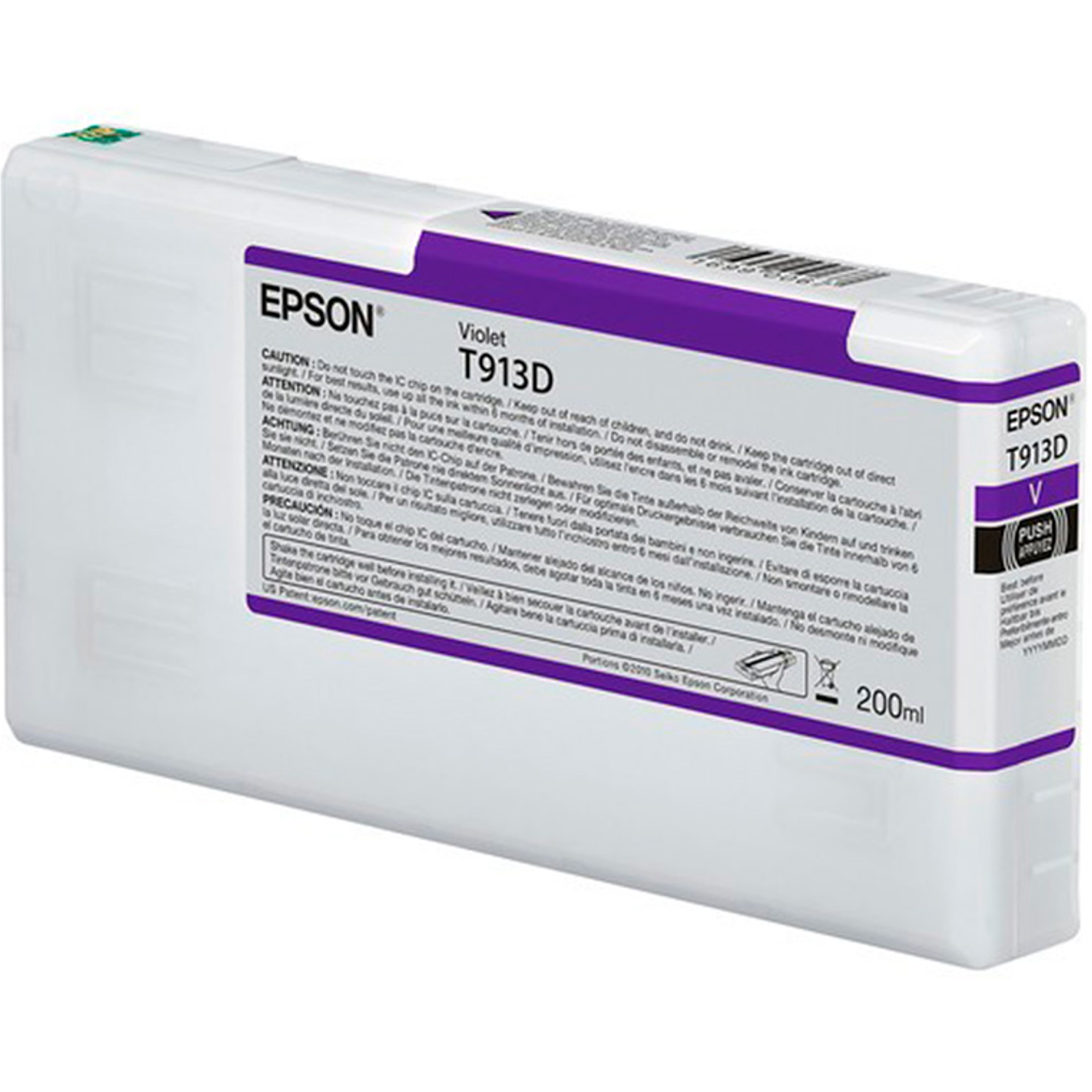 Tinteiro epson t913d violet ink 200ml 4