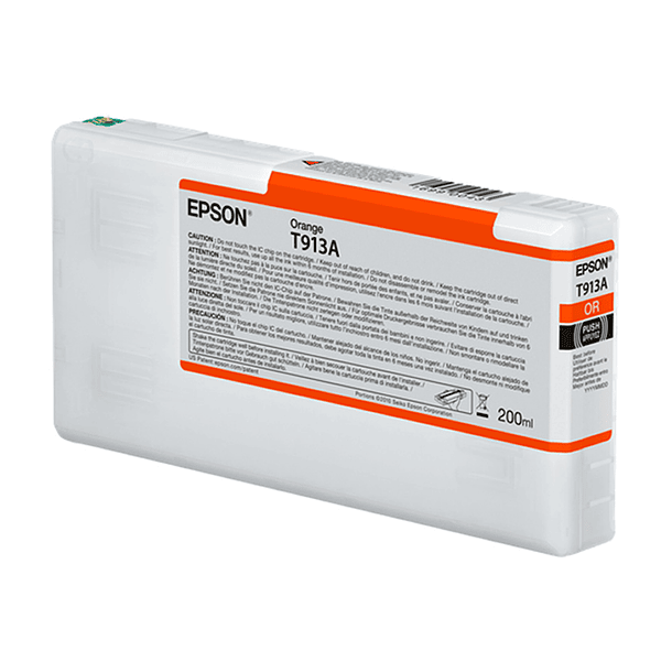 Tinteiro epson t913a orange ink 200ml 2